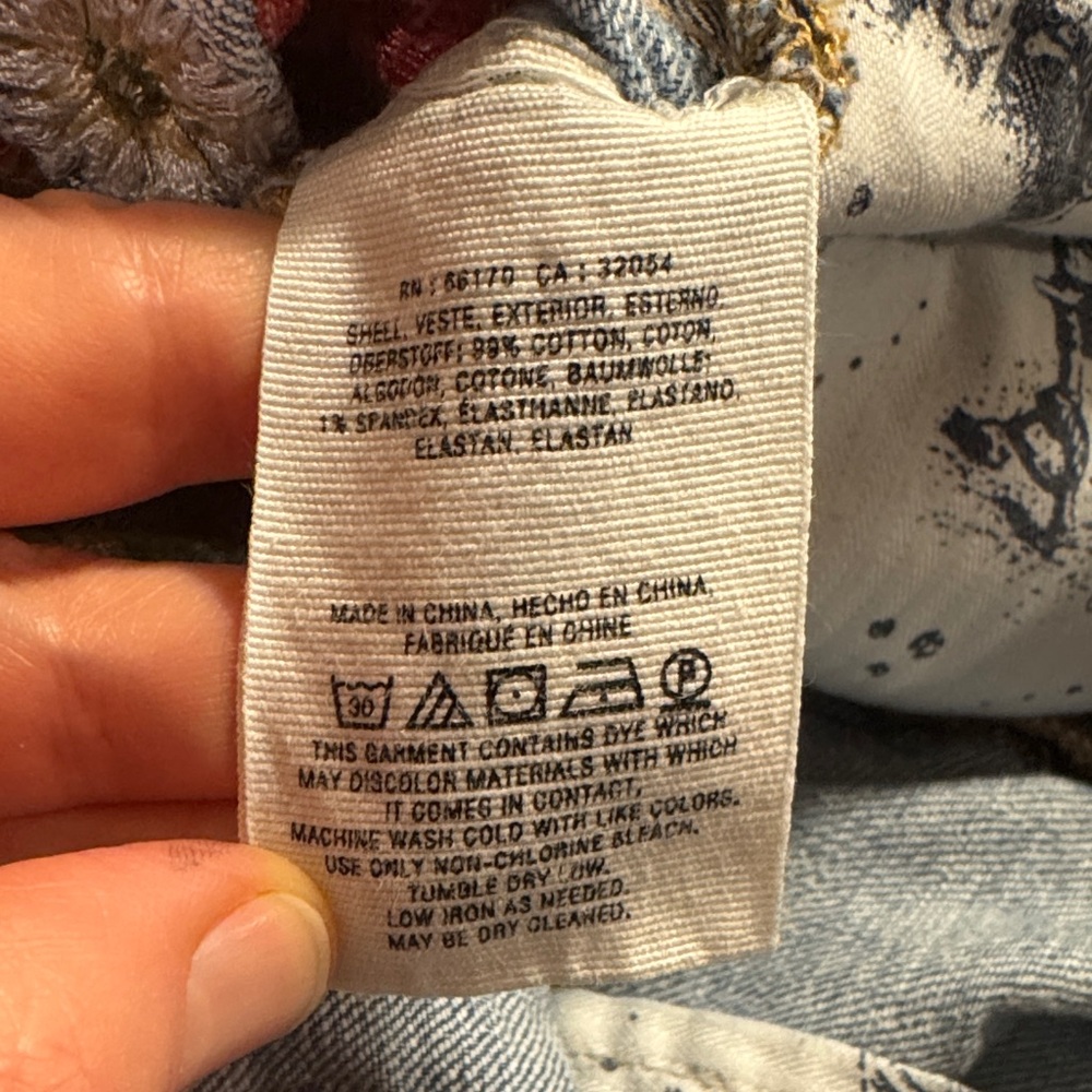 Pilcro and the Letterpress Light Blue Embroidered Mid Rise Jean Shorts - Picture 8 of 8